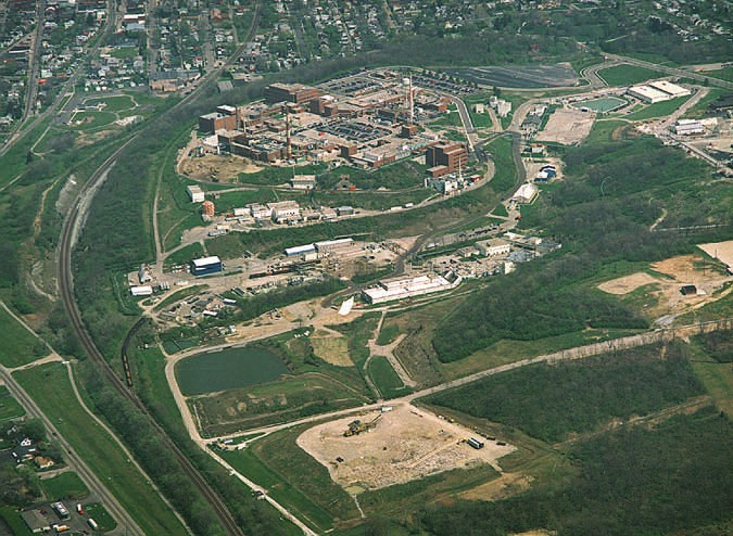 Mound Laboratories aerial view